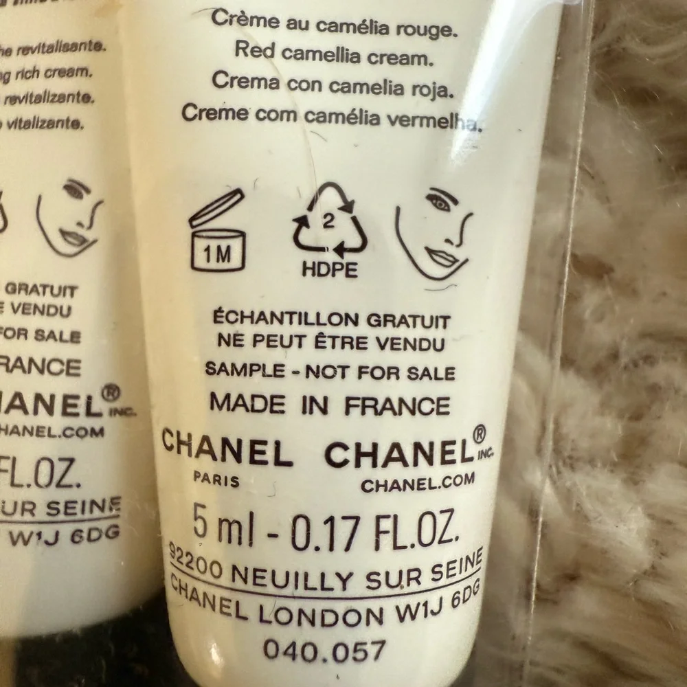 CHANEL No.1 Skincare Trio:Serum, Revitalizing Rich Cream and Red Camellia Cream